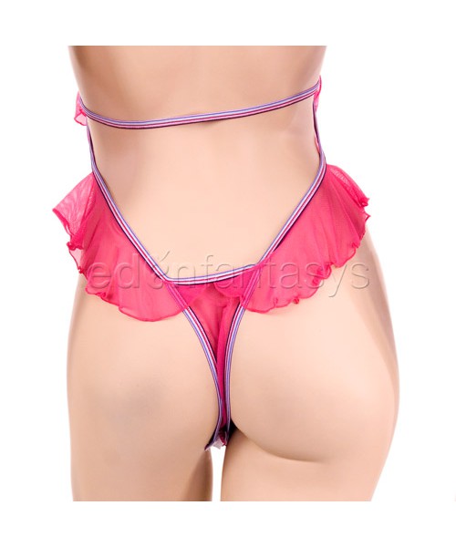 Rose mesh teddy