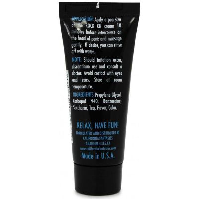 Rock On Ejaculation Control Gel 5 oz