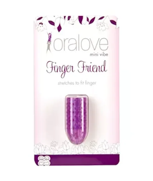 Oralove Vibrating Finger Friend - Purple — image 4 of 4