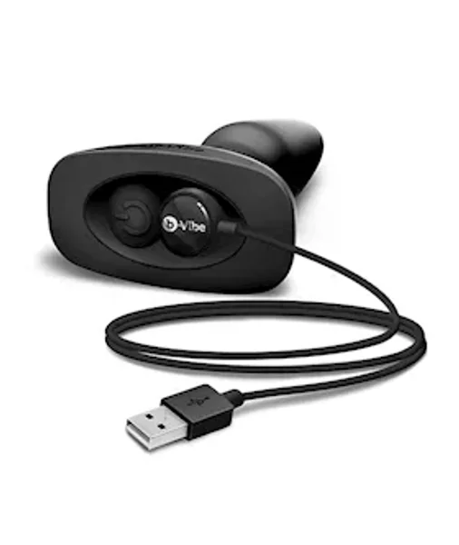 B-vibe Usb Rechargeable Rimming Plug - Black — image 16 of 19