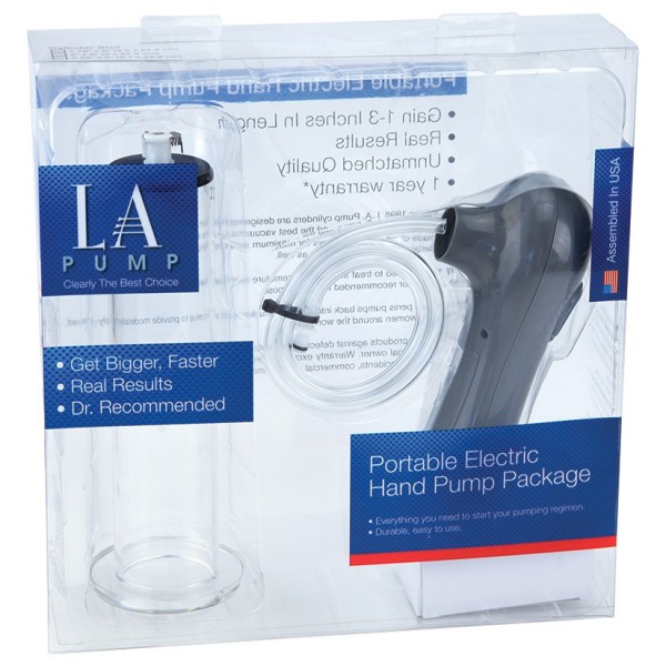 LA PUMP Portable Electric Hand Pump Package