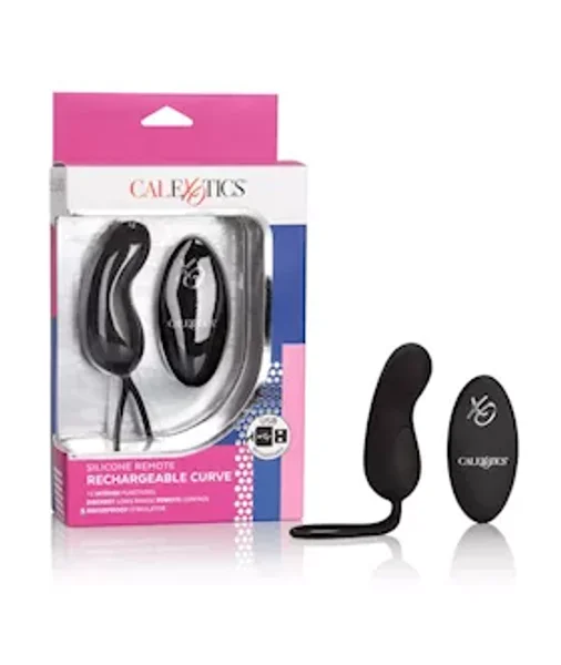 Silicone Remote Rechargeable Curve Bullet — image 4 of 4