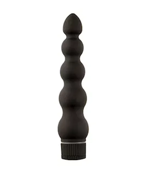 Black Magic 7 Inch Ribbed Vibrator — image 6 of 7