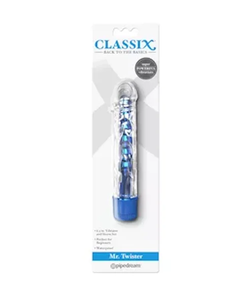 Classix Mr. Twister Vibrator - Blue — image 11 of 16