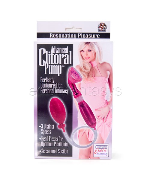 Advanced clitoral pump