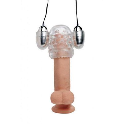 Dual Vibrating Penis Head Teaser