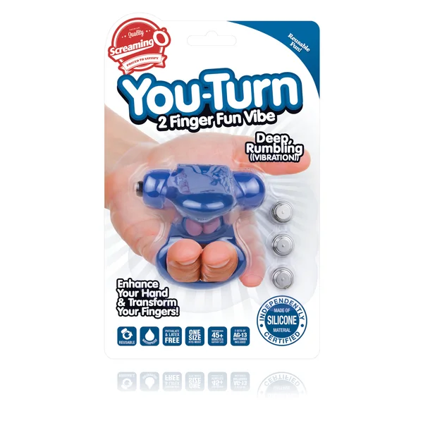 You-turn 2 Finger Fun Vibe - Blueberry — image 25 of 25