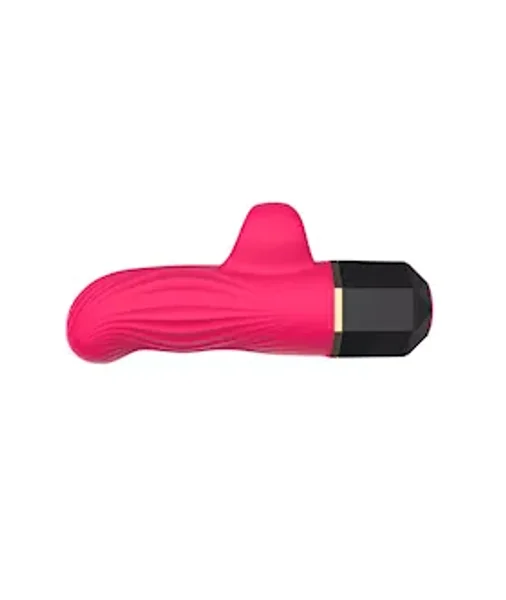 Textured Finger Vibrator  - Red — image 4 of 6