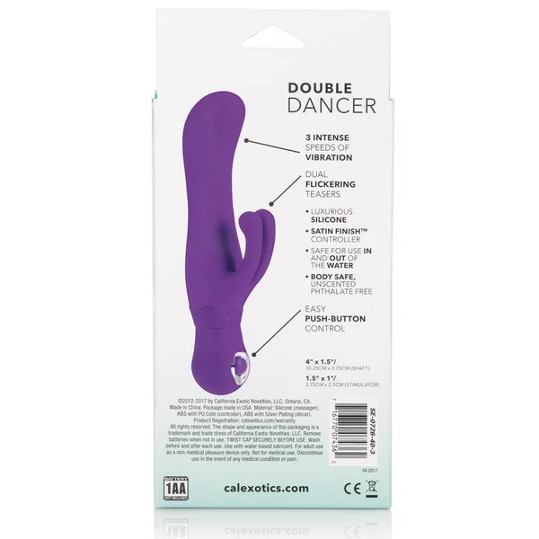 Posh Silicone Double Dancer - Purple — image 20 of 23