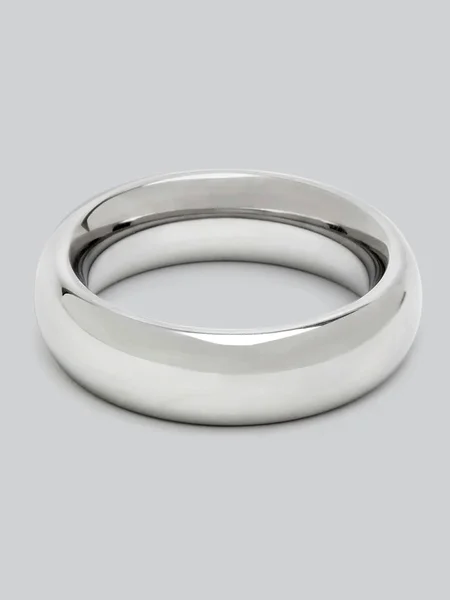 DOMINIX Deluxe 1.9 Inch Stainless Steel Doughnut Cock Ring — image 9 of 9