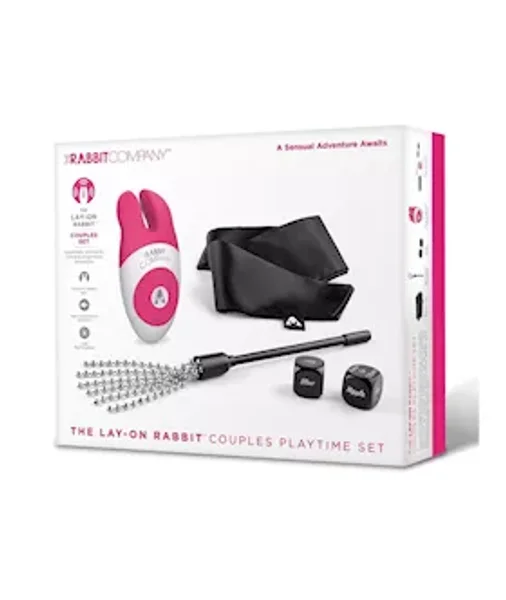 The Rabbit Company - Lay-on Rabbit Couples Playtime Set - Black — image 3 of 4