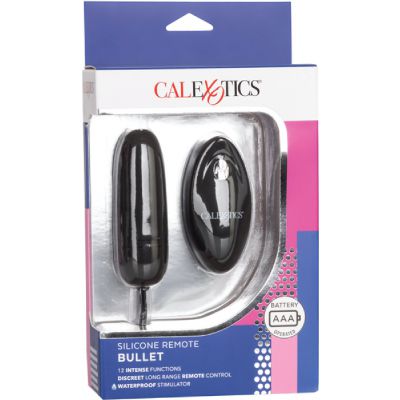 Silicone Remote Bullet Black