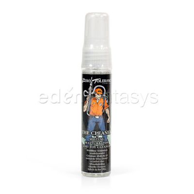 The cleaner misting