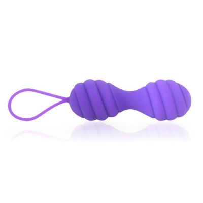 Twistty silicone duo balls