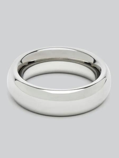 DOMINIX Deluxe 1.75 Inch Stainless Steel Doughnut Cock Ring — image 9 of 9