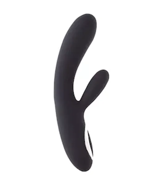 Amore Silicone Rabbit Vibrator - Black — image 12 of 15