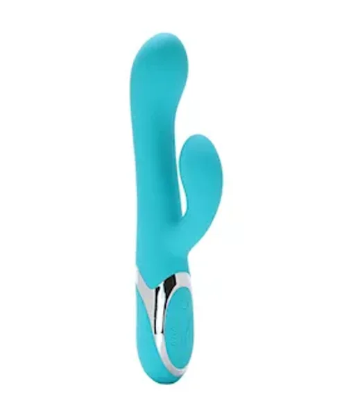 Enchanted Lover Rabbit Vibrator - Turquoise — image 10 of 18