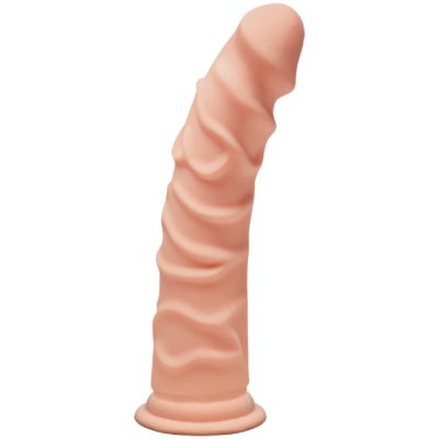 The D Ragin D 8 with Suction Cup Vanilla