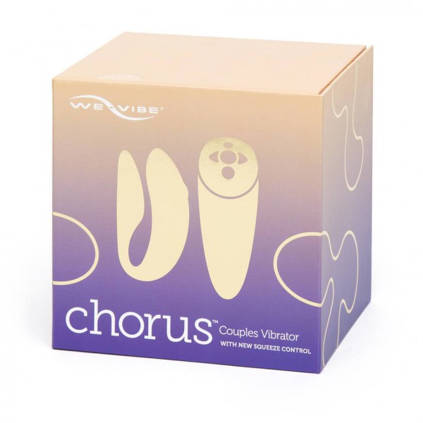 We-Vibe Chorus Adjustable Couples Vibrator With App & Squeeze Remote