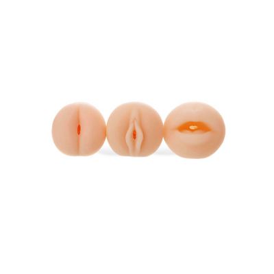 Adam and Eve Realistic Textured Masturbators 3 Pce
