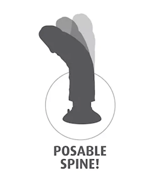 King Cock 9 Inch Vibrating Cock With Balls - Black - 9 Inch — image 14 of 14