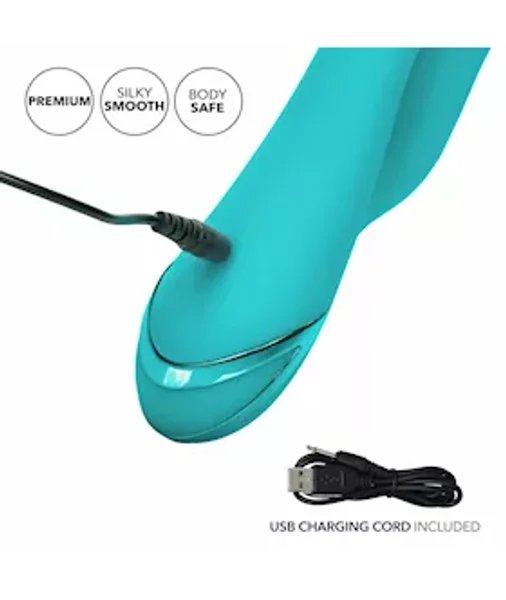 California Dreaming Santa Monica Starlet Vibrator - Teal — image 7 of 8