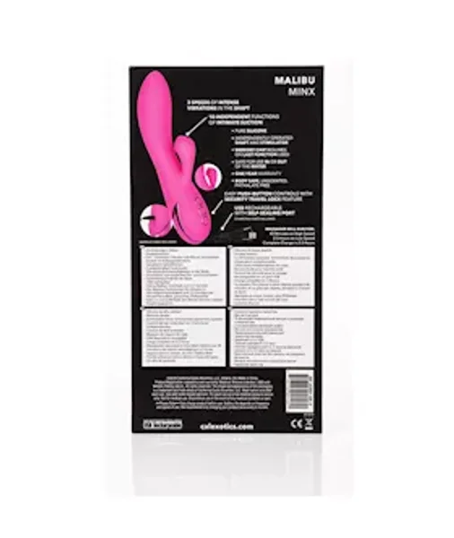 California Dreaming Malibu Minx Vibrator - Pink — image 14 of 14