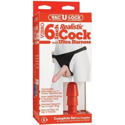 Ultra Harness 2 Plug with 6 Cock
