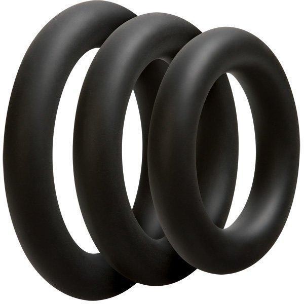Thick 3-Ring Silicone Set