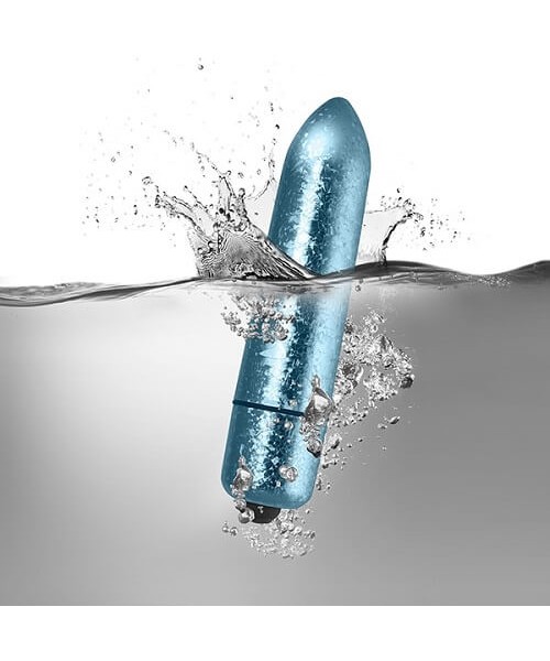 Rocks-Off Frosted Fleurs 10 Function Bullet Vibrator Blizzard — image 4 of 5