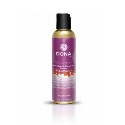 DONA 110ml Tropical Tease Scented Massage Oil Sassy Aroma