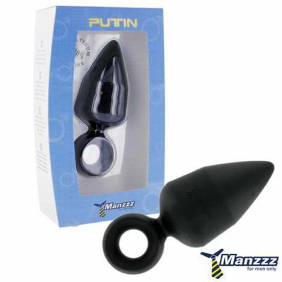 ManzzzToys Putin Black Butt Plug