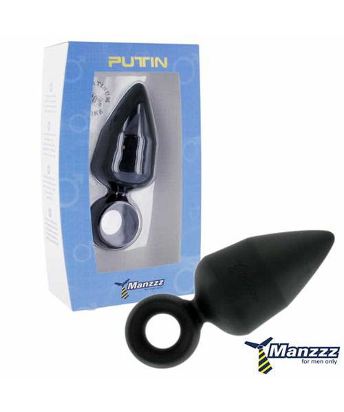 ManzzzToys Putin Black Butt Plug