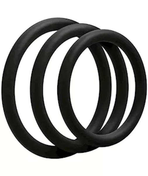 Optimale 3 C-ring Set Thin - Black — image 6 of 6