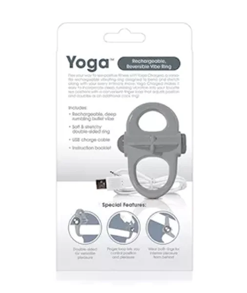 The Screaming O Charged Yoga Vibe Ring - Grey — image 12 of 12