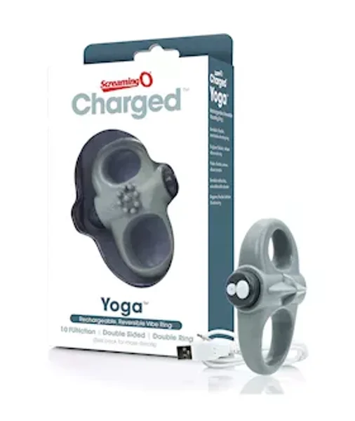 The Screaming O Charged Yoga Vibe Ring - Grey — image 7 of 12