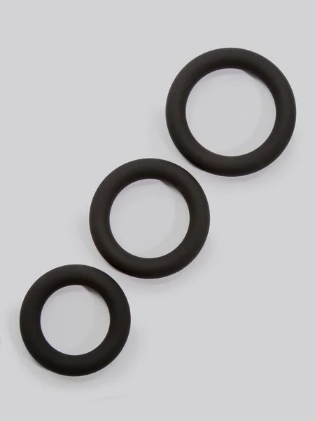 Lovehoney Get Hard Extra Thick Silicone Cock Ring Set (3 Pack) — image 12 of 12