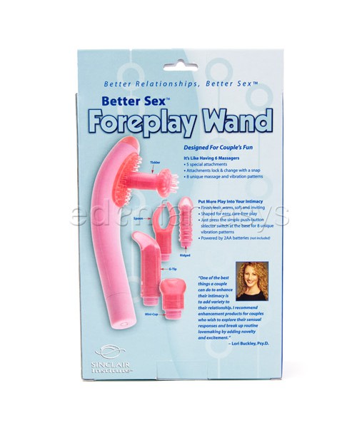 Foreplay wand