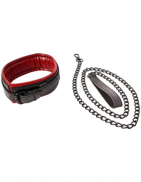 Saffron Leash And Collar By Sportsheets