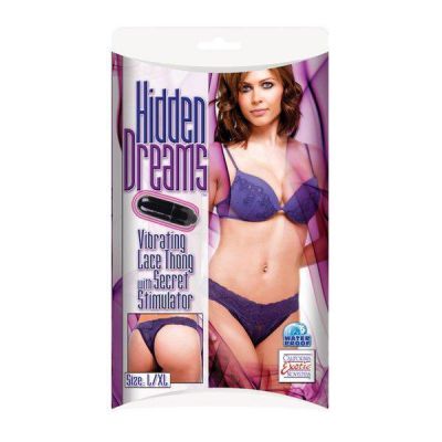 Hidden Dreams Vibrating Lace Thong