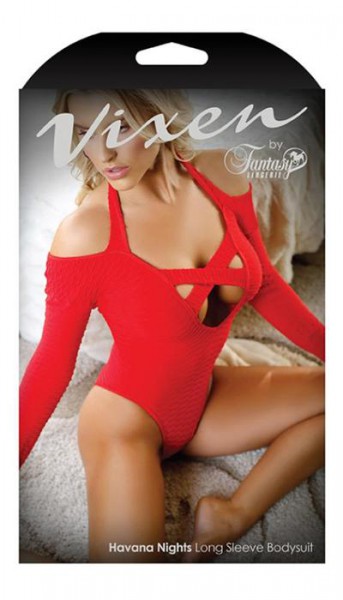 Havana Nights Long Sleeve Bodysuit