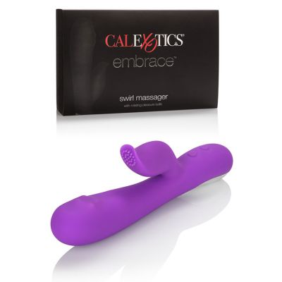 California Exotic Rechargeable 7 5 Rabbit Vibrator with Rotating Pleasure Balls