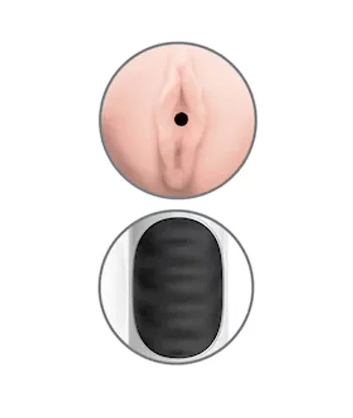 Pipedream Extreme Toyz Mega Grip Vibrating Stroker Pussy — image 12 of 14