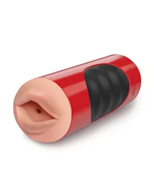 Pipedream Extreme Toyz Mega Grip Vibrating Stroker Mouth — image 8 of 14