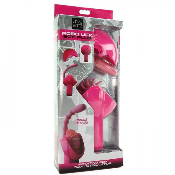 Robo-Lick Rechargeable Rotating Dual Stimulator — image 6 of 7