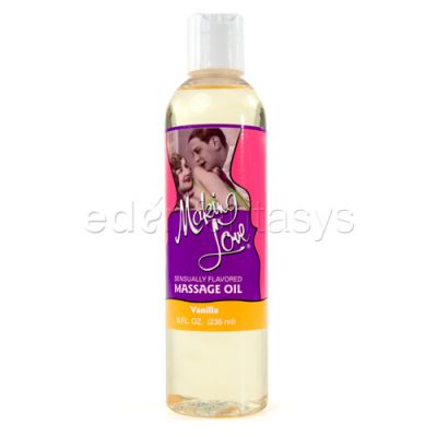 Making love massage oil