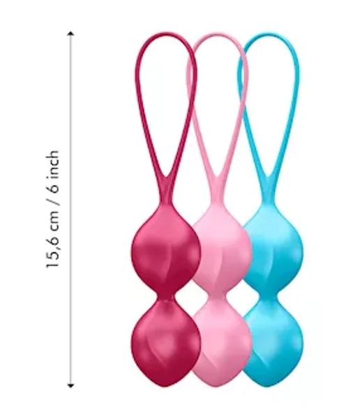 Satisfyer Balls Double - Set Of 3 -  Medium — image 15 of 16
