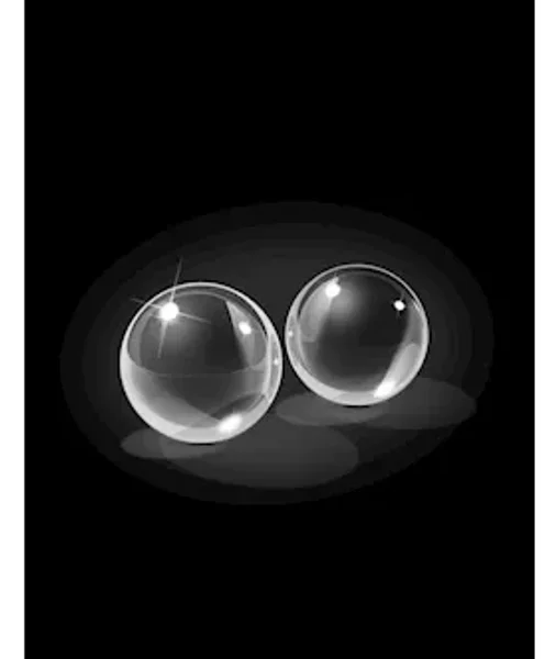 Icicles No41 Small Glass Ben-wa Balls - Clear — image 6 of 8