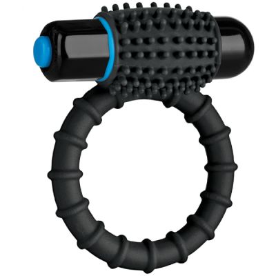 Opti Male Vibrating C Ring Black