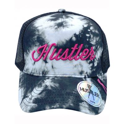 HUSTLER Tie Dye Curved Brim